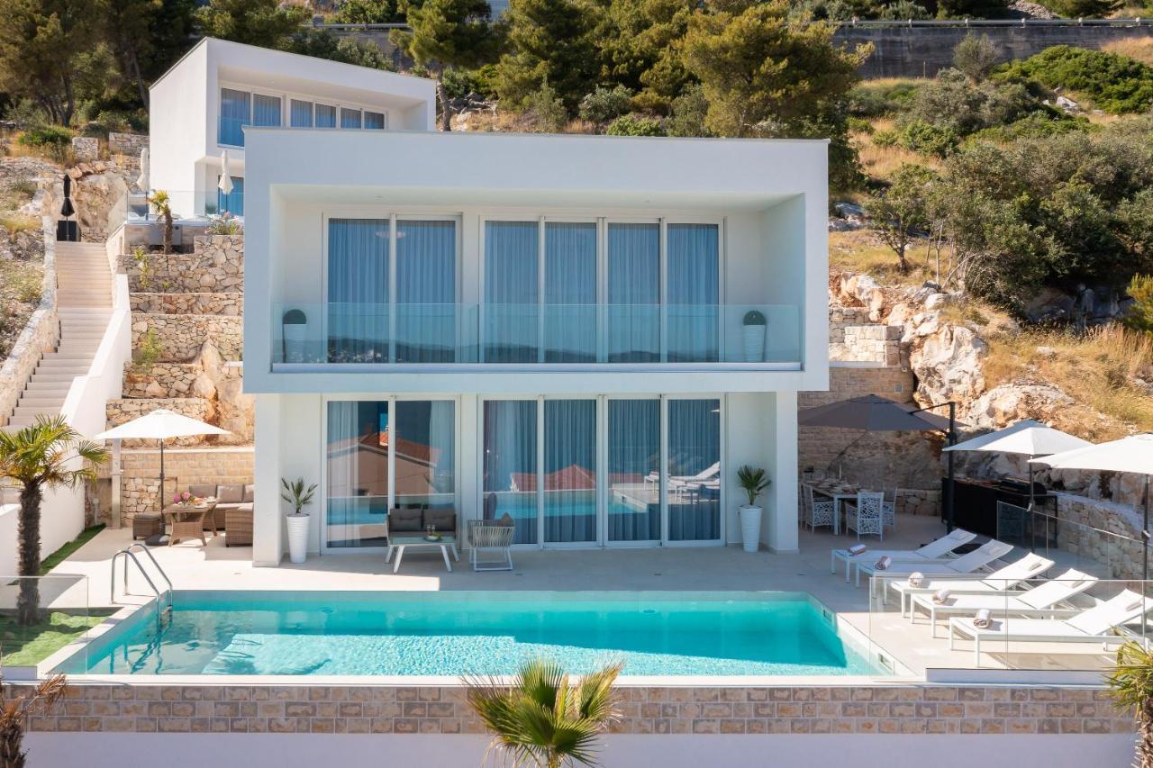 Villa Adria View With Heated Pool I Trogir Exterior photo