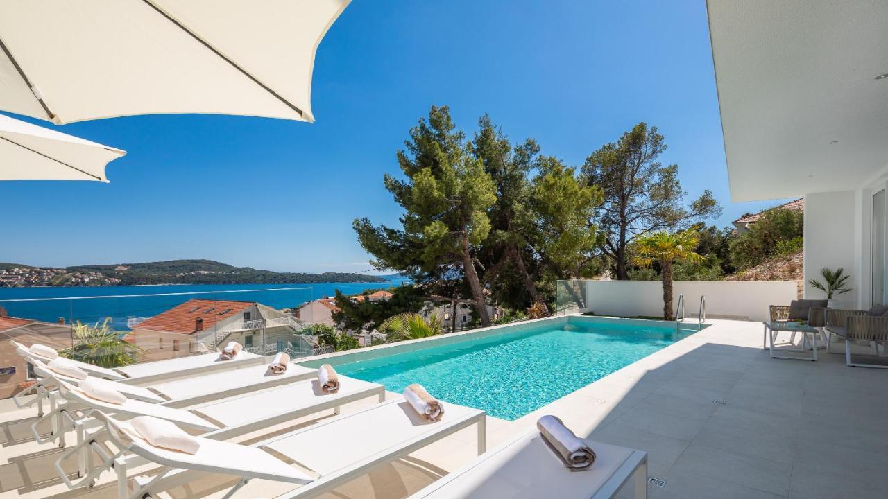 Villa Adria View With Heated Pool I Trogir Exterior photo
