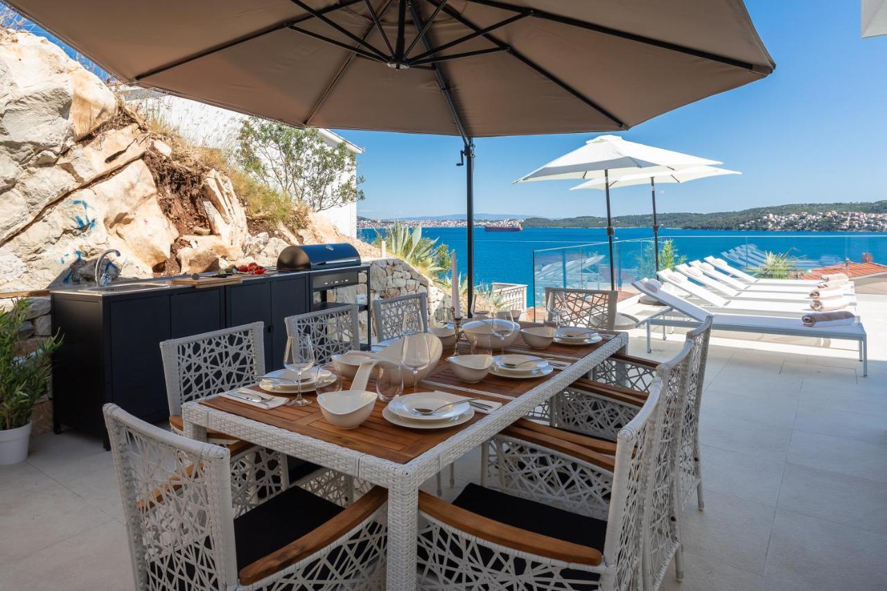 Villa Adria View With Heated Pool I Trogir Exterior photo