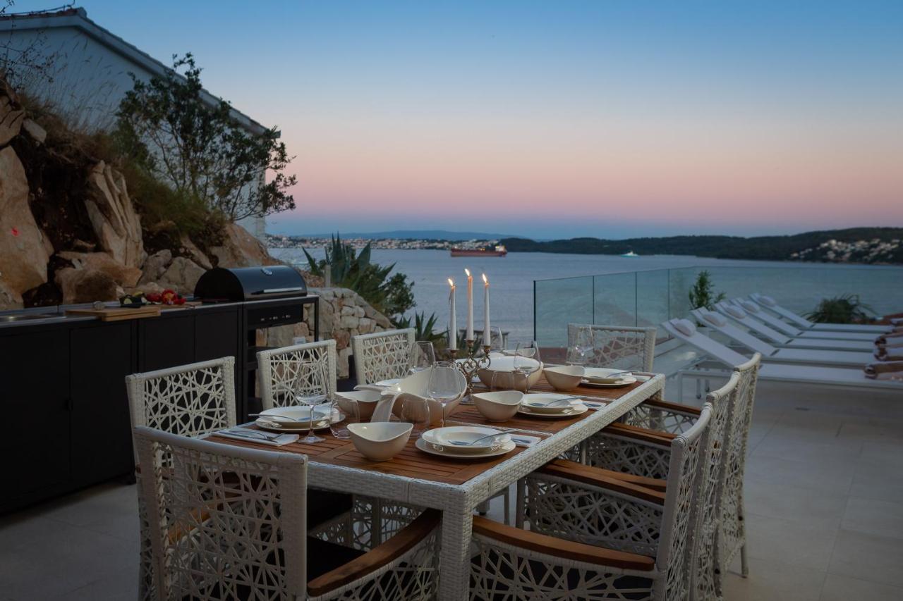 Villa Adria View With Heated Pool I Trogir Exterior photo