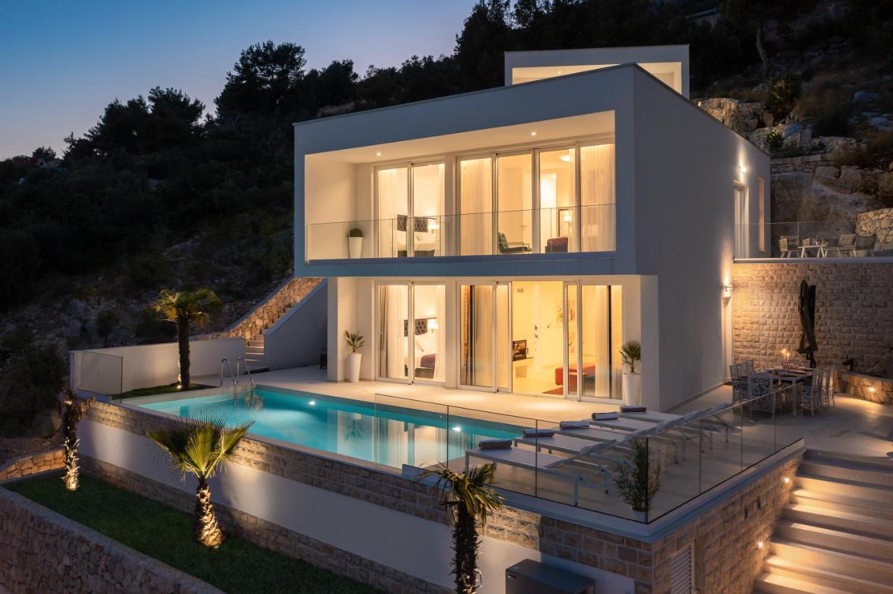 Villa Adria View With Heated Pool I Trogir Exterior photo