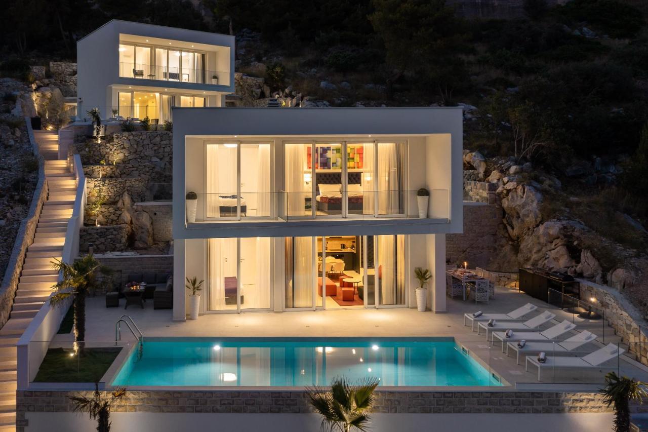 Villa Adria View With Heated Pool I Trogir Exterior photo