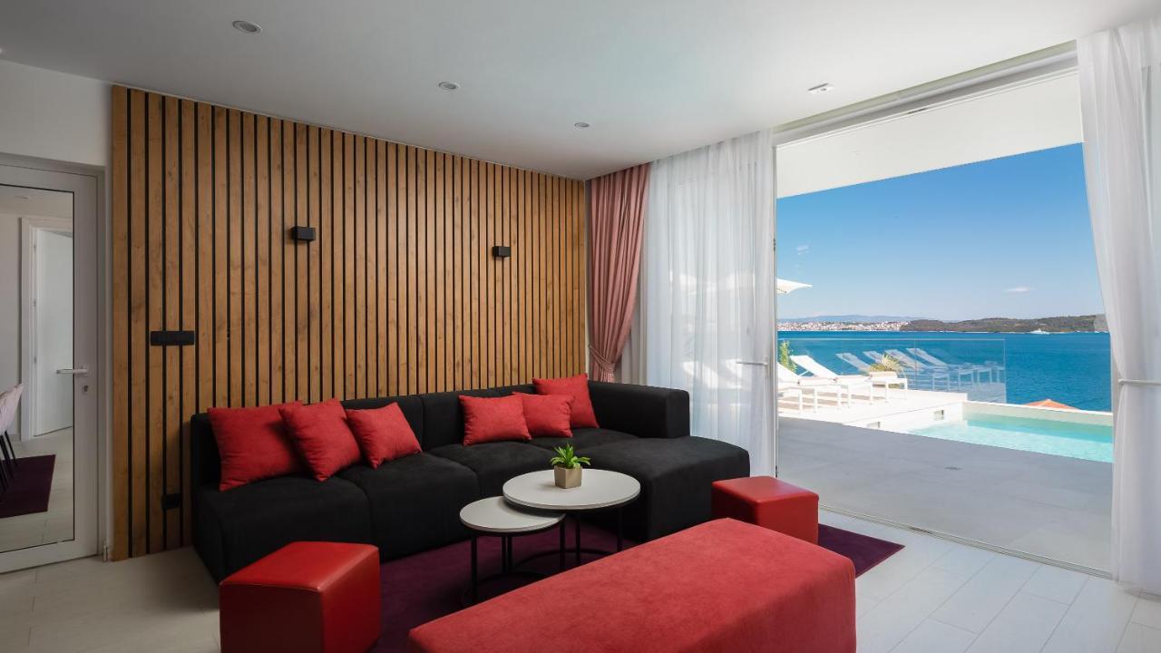 Villa Adria View With Heated Pool I Trogir Exterior photo