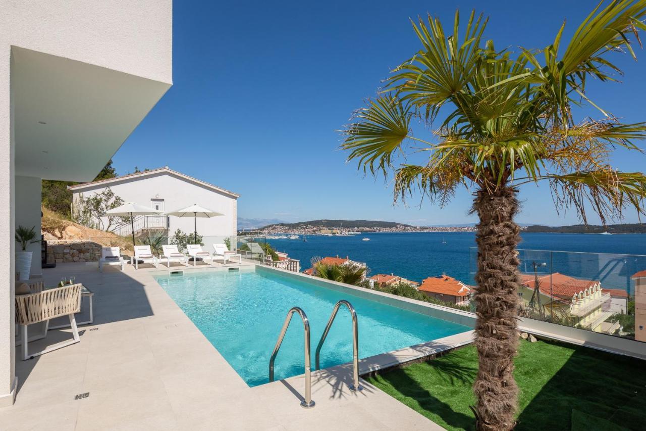Villa Adria View With Heated Pool I Trogir Exterior photo