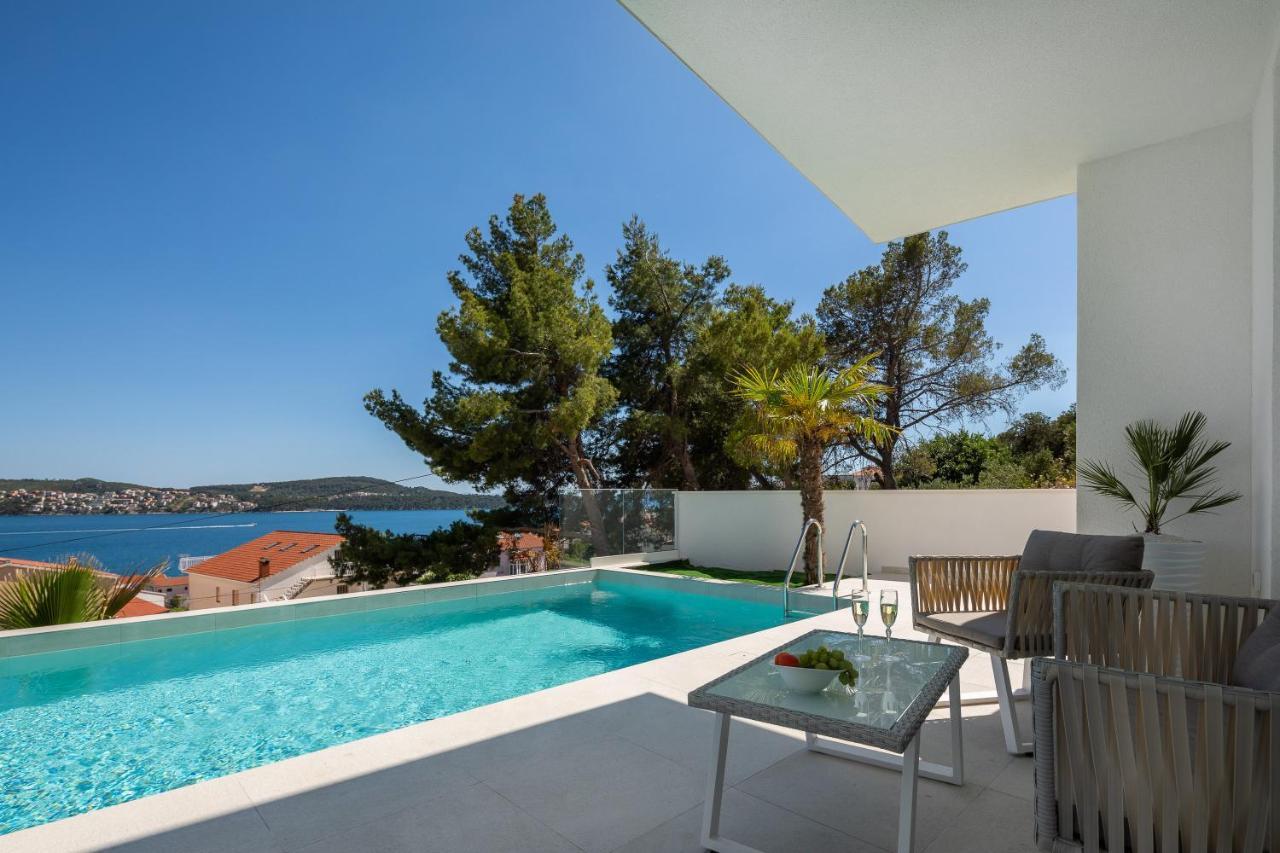 Villa Adria View With Heated Pool I Trogir Exterior photo